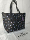 Coach 76383 Women's TAYLOR Vintage Rose Print Tote Black Multi Logo Bag NEW $195