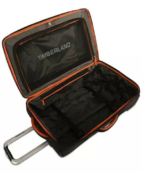 $300 New Timberland Twin Mountain 22"  Wheeled Carry On Hiking Duffel Bag Green