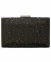 Inc International Concepts Femmes Jessaca Pierre Boite Chaîne Pochette Noir - evorr.com