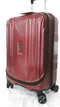 $300 New Delsey Eclipse 25" Spinner Luggage Bag Hard Shell TSA Lock Red