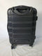$260 New Rockland Melbourne 20" Carry On Hard Expandable Luggage Suitcase Black