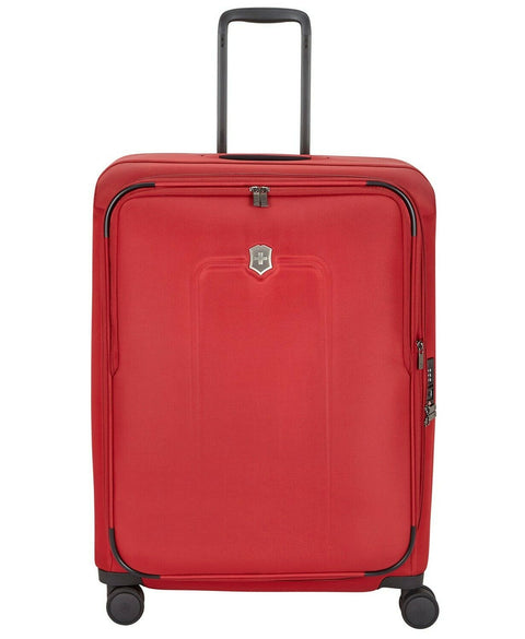 $820 NEW VICTORINOX Swiss Army Nova Large Soft Red Luggage Suitcase 29"