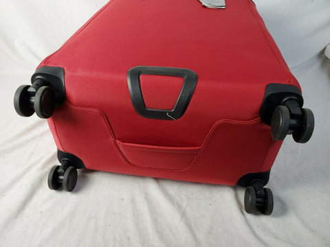 $820 NEW VICTORINOX Swiss Army Nova Large Soft Red Luggage Suitcase 29"