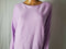 INC International Women Dolman Sleeves Purple Ribbed Pullover Blouse Top Plus 1X