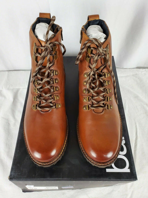 $109 New Bar III Men's Whitaker Leather Boots Lace Up Brown Size 10 US - evorr.com