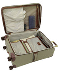 $320 New London Fog Oxford II 20" Soft Spinner Suitcase Carry On Luggage