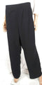 New Karen Scott Women Pull On Straight Leg Fleece Casual Pants Black Plus 1X - evorr.com