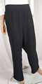 New Karen Scott Women Pull On Straight Leg Fleece Casual Pants Black Plus 1X - evorr.com