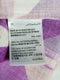 Alfani Women Scoop-Neck 3/4 Sleeve Purple Illusion Printed Lace Trim Top Plus 2X - evorr.com