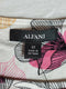 New Alfani Women Scoop-Neck White Multi Floral Blouse Top Short Sleeve Plus 0X