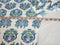 New Karen Scott Women's Short Sleeve Boat Neck Green White Paisley Blouse Top L - evorr.com