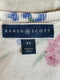 New Karen Scott Women Long Sleeve Button Up Multi Floral Knit Cardigan Plus 2X - evorr.com