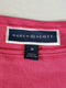 New Karen Scott Women's Sleeveless Boat Neck Cotton Pink Tank Blouse Top Size M