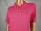 New Karen Scott Womens Short Sleeve Collared Pink Henley Polo Blouse Top Size XL - evorr.com