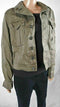 $398 Ralph Lauren Women's Polo Green Cropped Army Military Jacket Green Size L