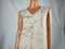 $109 ALFANI Women V-Neck Overlay Beige Floral Print Tunic A-Line Dress Plus 3X - evorr.com