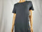 $59 Derek Heart Women Black Stripe Short Sleeve Slit Buttons Dress Plus 1X - evorr.com
