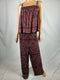 $109 INC CONCEPTS Womens Black Paisley Printed Sleeveless Jumpsuit Dress Plus 2X - evorr.com