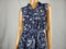 $99 Charter Club Women's Sleeveless Henley Flared Belted Printed Dress PLUS 16W
