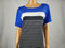 $89 New Karen Scott Women's Short Sleeve Tunic Dress Blue Striped Pocket Plus 3X - evorr.com