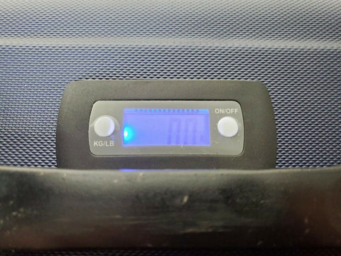 $400 DUKAP Intely Tech Hardside Spinner Luggage 32" Suitcase W/ Weight Scale