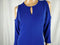 Lauren Ralph Lauren Women Cold Shoulder Sleeve Key Hole Blouse Top Petite M - evorr.com