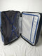 Travel Select Savannah 24" Hard Shell Spinner Luggage Suitcase Blue Upright - evorr.com