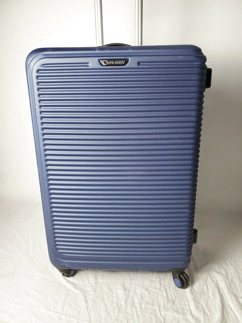 $380 Travel Select Savannah 28" Hard-Shel Spinner Luggage Suitcase Blue Trolley