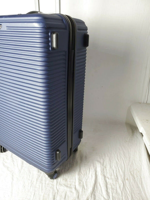 $380 Travel Select Savannah 28" Hard-Shel Spinner Luggage Suitcase Blue Trolley
