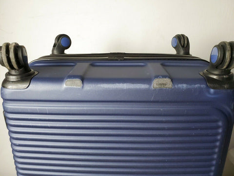 $380 Travel Select Savannah 28" Hard-Shel Spinner Luggage Suitcase Blue Trolley