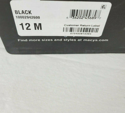 $109 New Bar III Men's Whitaker Leather Boots Shoes Lace Up Black Size 12 US - evorr.com
