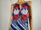 New INC Concepts Womens Floral Asymmetrical Midi Dress Key-hole Plus Size 0X 16W