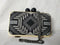 PATRICIA NASH Small Embroidered Wood Box Black Nola Shoulder Chain Clutch Purse