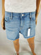 New William Rast Women's Blue Denim Shorts Jeans High Rise Size 30 - evorr.com