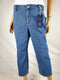 New Charter Club Women's Blue Jeans Stretch Denim Bristol Capri Cropped Plus 14W - evorr.com