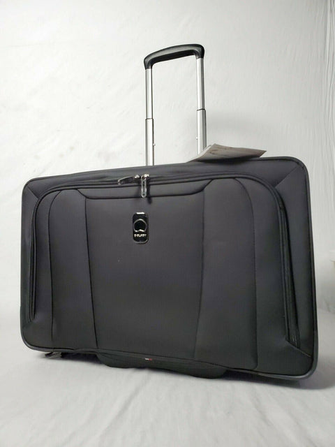 $360 Delsey Helium 360 Rolling Wheels Carry-On Garment Bag Suiter Black