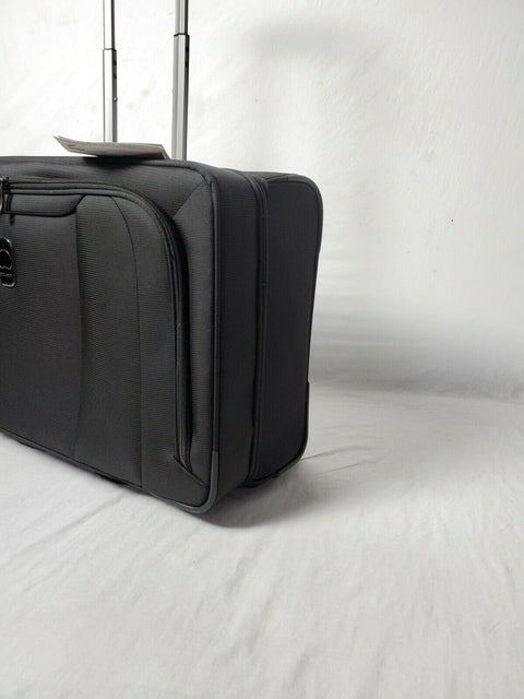 $360 Delsey Helium 360 Rolling Wheels Carry-On Garment Bag Suiter Black