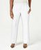 KAREN SCOTT Women Comfort Waist Dress Pant White Pull-On Short Length Petite PS