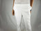 KAREN SCOTT Women Comfort Waist Dress Pant White Pull-On Short Length Petite PS