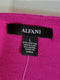 New ALFANI Men's Pink Long Sleeve Pullover Sweater V-neck Size L