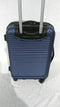 $260 Travel Select Savannah 20" Hard Spinner Carry On Luggage Suitcase Navy