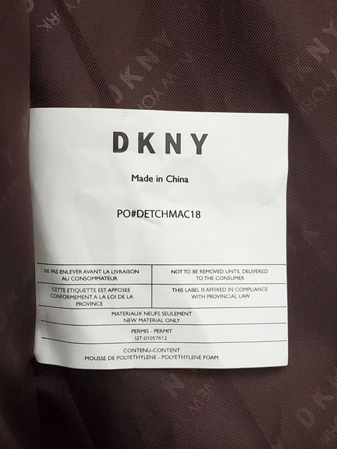 $300 New DKNY Trademark 21" Soft side Spinner Suitcase Luggage Carry On Black