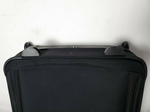 $350 London Fog Buckingham 44" Wheeled Garment Bag Suitcase Luggage Black