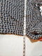 New .TOMMY HILFIGER Women Blue Printed Smoke Neck Long Sleeve Blouse Top Plus 1X - evorr.com