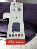 New Dejuno Nimbus Spinner Medium Luggage Suitcase 26" Purple - evorr.com