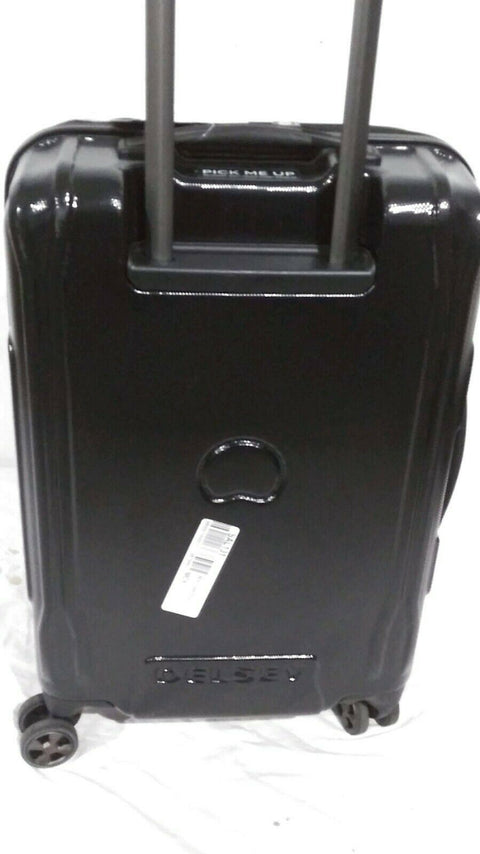 New Delsey Eclipse 21" Carry-On Spinner Luggage Hardcase TSA lock Black