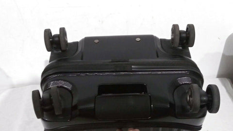 New Delsey Eclipse 21" Carry-On Spinner Luggage Hardcase TSA lock Black