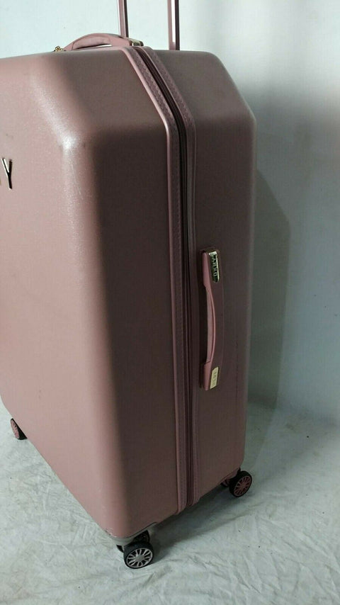 DKNY Allure 28" Hard Spinner Wheels Rose Pink Suitcase Luggage Trolley