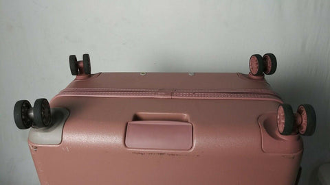 DKNY Allure 28" Hard Spinner Wheels Rose Pink Suitcase Luggage Trolley