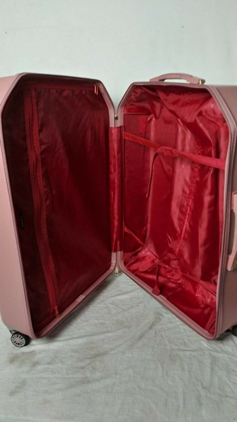 DKNY Allure 28" Hard Spinner Wheels Rose Pink Suitcase Luggage Trolley
